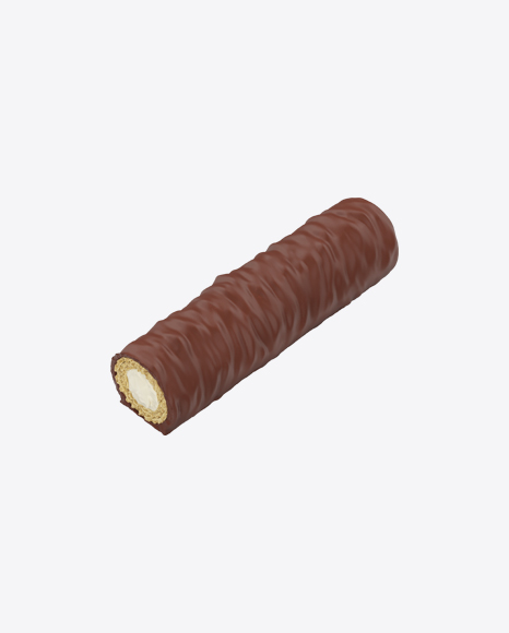 Half of Chocolate Bar