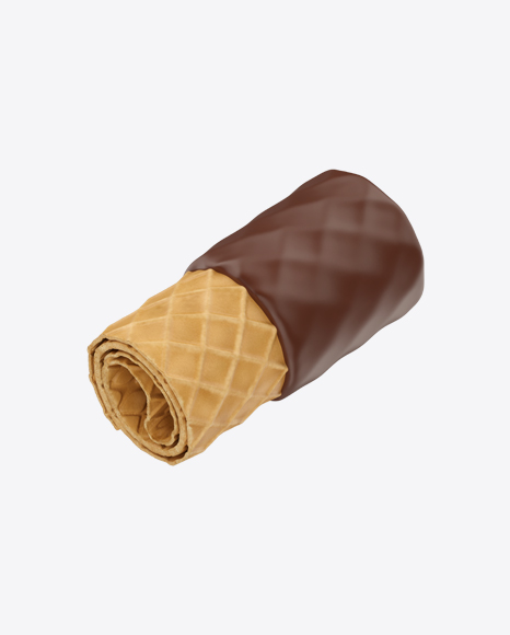 Chocolate Coated Waffle Roll