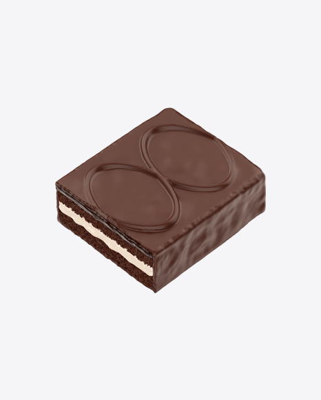 Half of Dark Chocolate Cake Bar