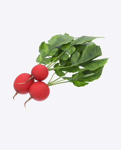 Bunch of Red Radishes PNG