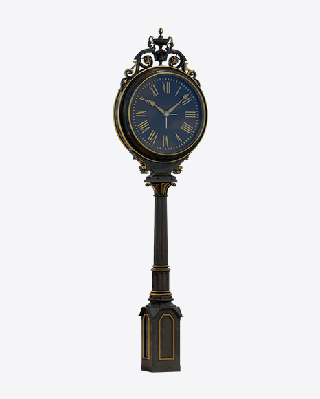 Vintage Street Clock