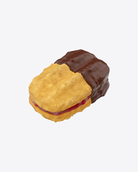 Chocolate Dipped Cookie Sandwich
