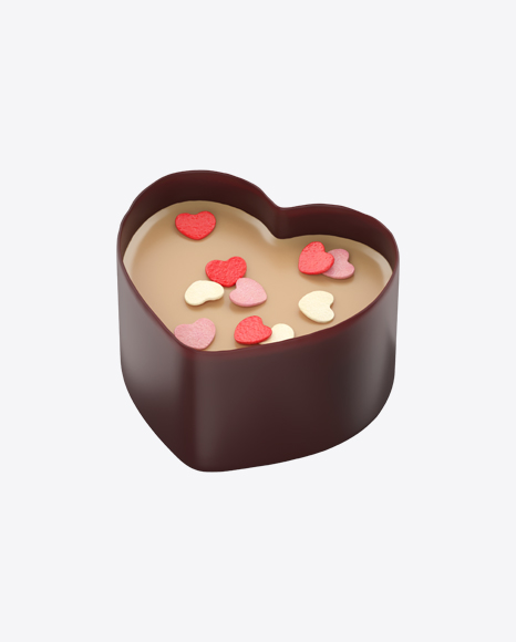 Chocolate Heart Cup