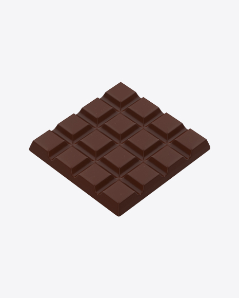 Square Dark Chocolate Bar