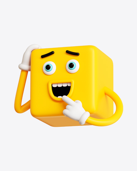 Smiling Toon Character