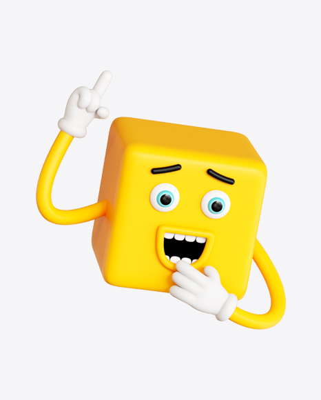 Smiling Toon Character