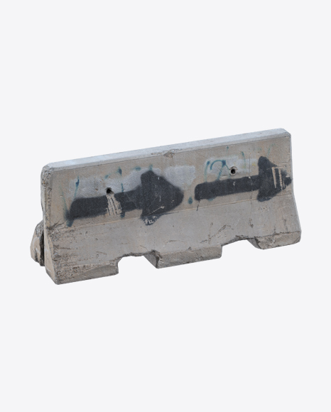 Concrete Barrier PNG