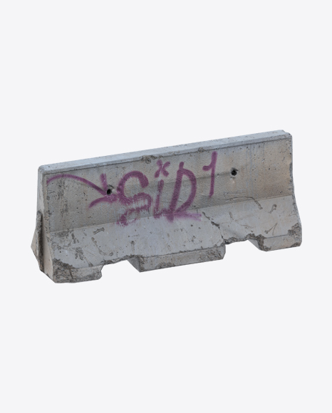 Concrete Barrier PNG