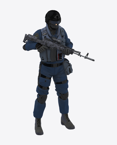 Swat Soldier PNG