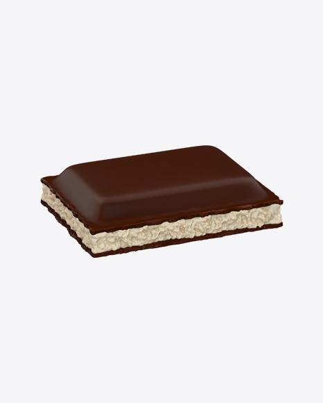 Dark Chocolate Piece with Coconut Cream