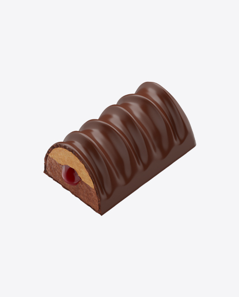 Half of Chocolate Bar