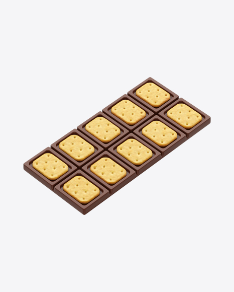 Chocolate Bar with Cookies