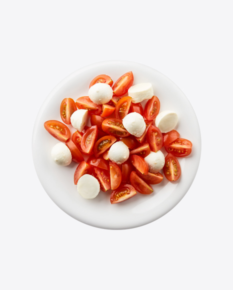 Cherry Tomatoes With Mozzarella