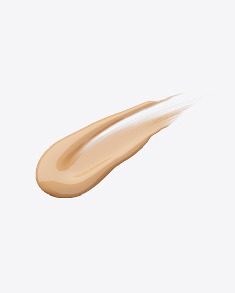 Cosmetic Cream Smear