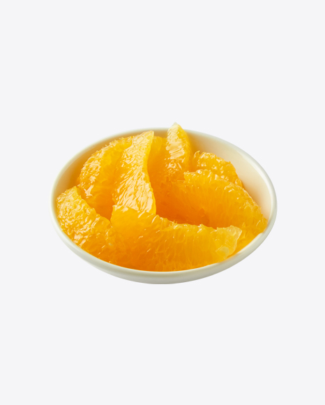 Orange Slices in Bowl