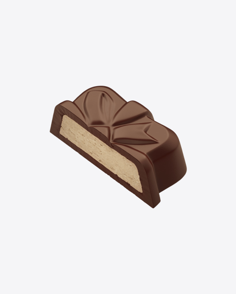 Half of Dark Chocolate Candy