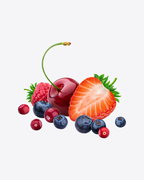 Berries Set PNG