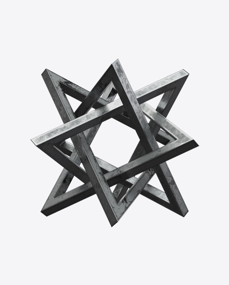 Abstract Metal Object PNG