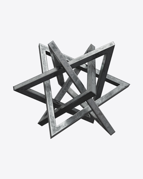 Abstract Metal Oblect PNG