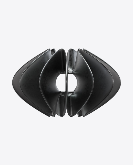Abstract Metal Object PNG