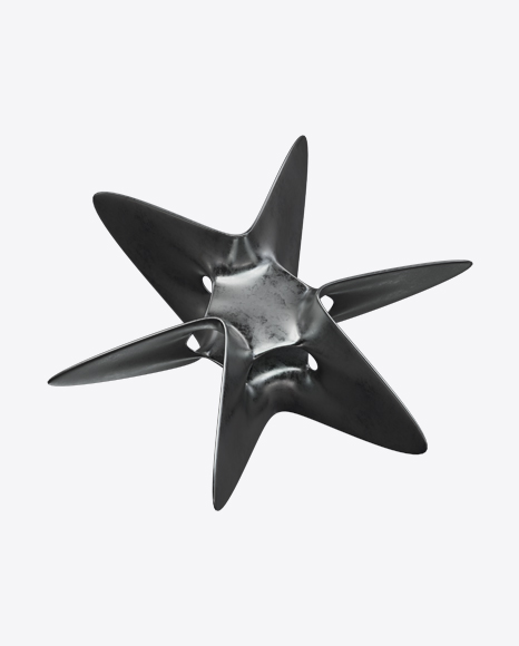 Abstract Metal Object PNG