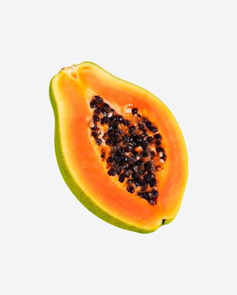Half of Papaya