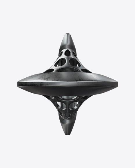 Abstract Metal Object PNG