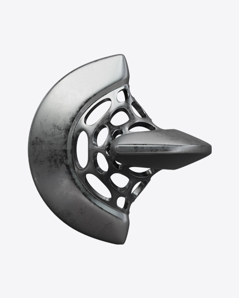 Abstract Metal Object PNG