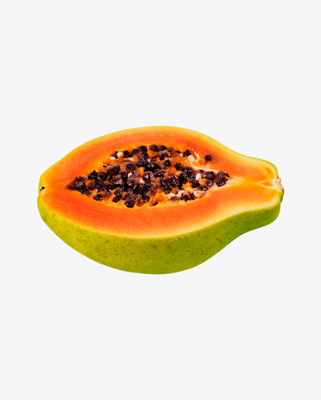 Half of Papaya