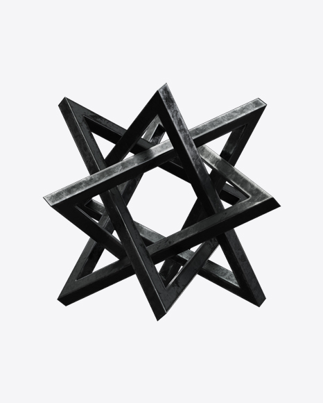 Abstract Metal Object PNG