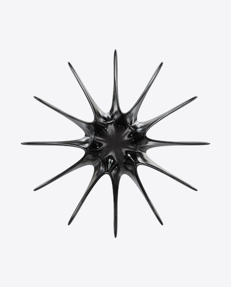 Abstract Metal Object PNG