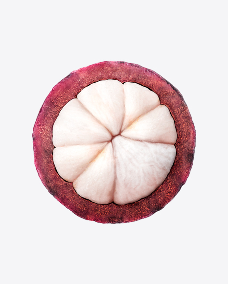 Half of Mangosteen PNG