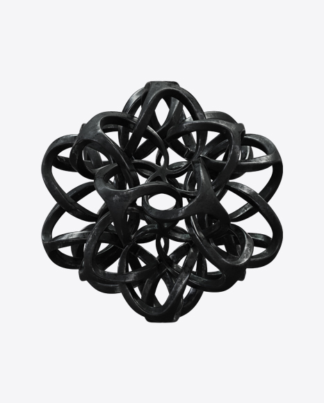 Abstract Metal Object PNG