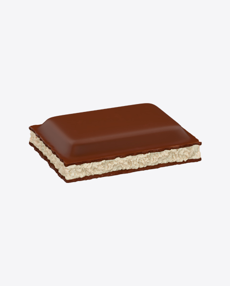 Milk Chocolate Bar Piece with Coconut Cream