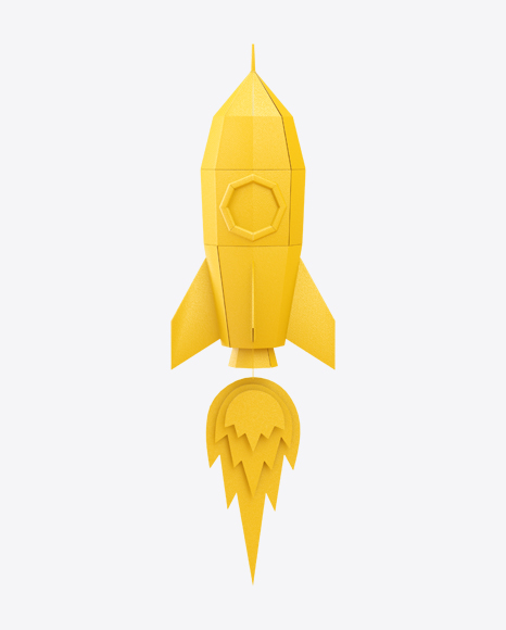 Paper Space Rocket