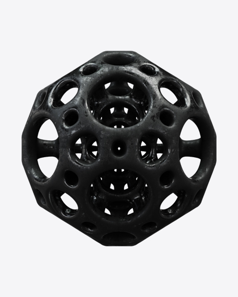 Abstract Metal Object PNG