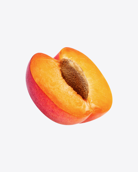Half of Peach PNG