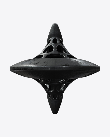 Abstract Metal Object PNG