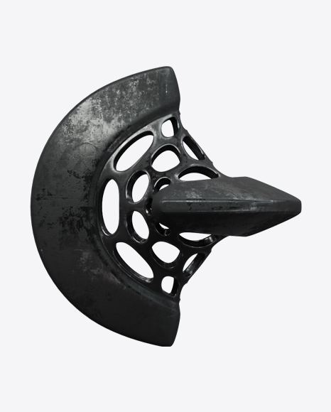 Abstract Metal Object PNG
