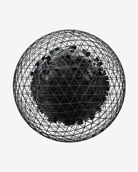 Abstract Metal Object PNG