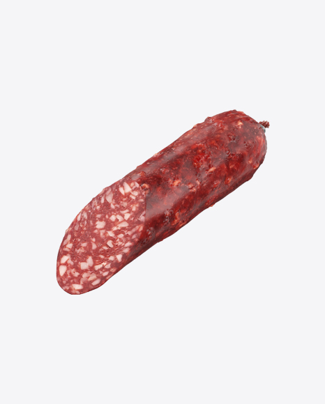 Half of Salami Sausage