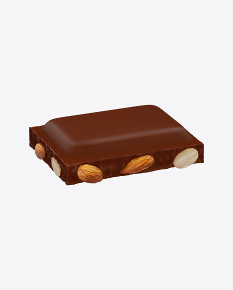 Milk Chocolate Piece with Almonds