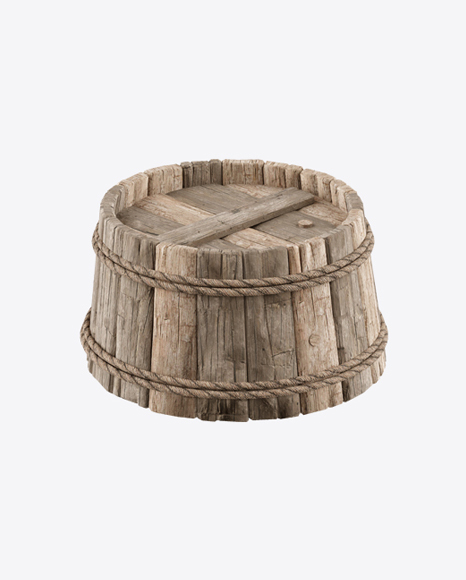 Wooden Barrel PNG