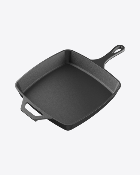 Square Cast Iron Frying Pan