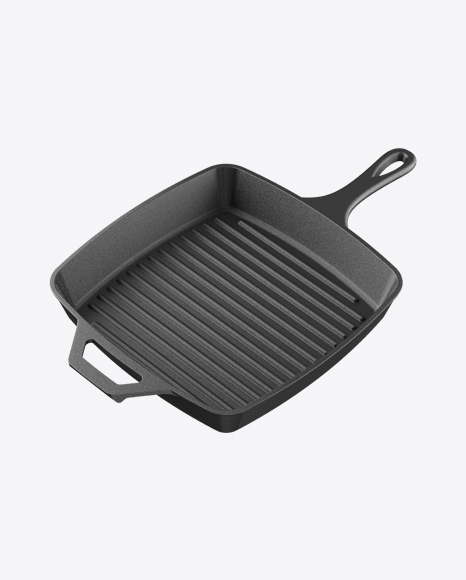 Square Cast Iron Grill Pan