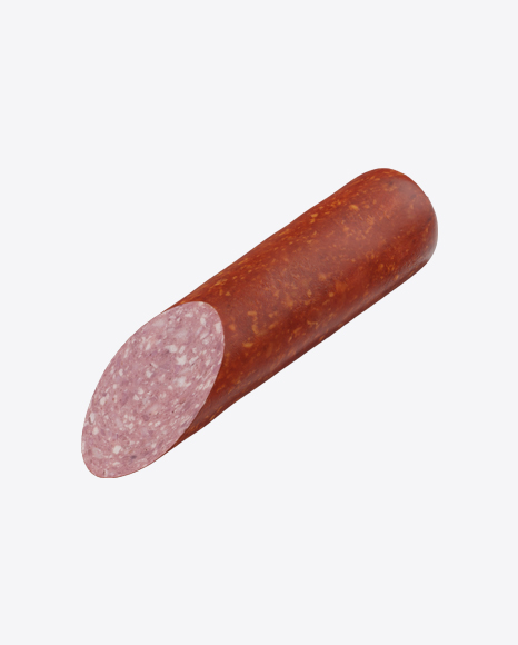 Half of Salami Sausage