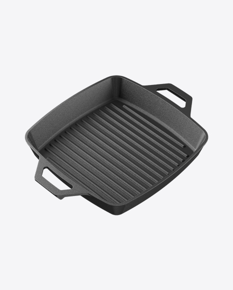 Square Cast Iron Grill Pan