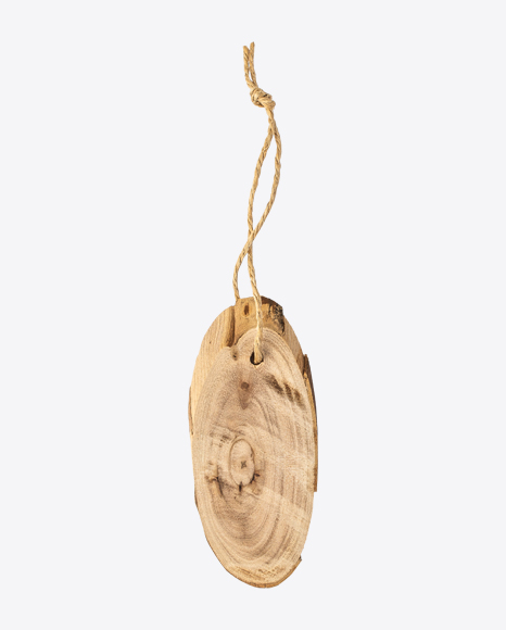 Wooden Tag PNG