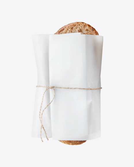 Pastry in Paper Wrap