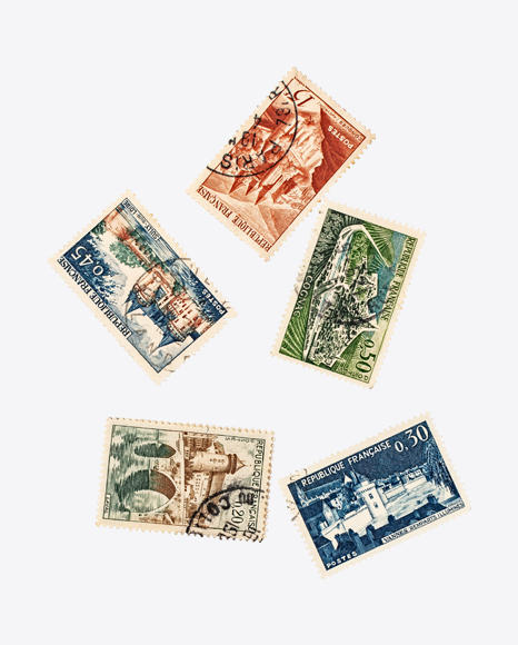 Postage Stamps PNG